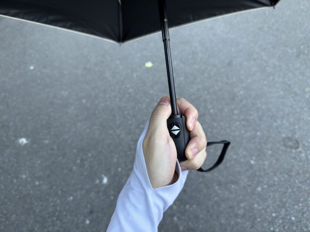 KONCIWAの日傘の取手の部分