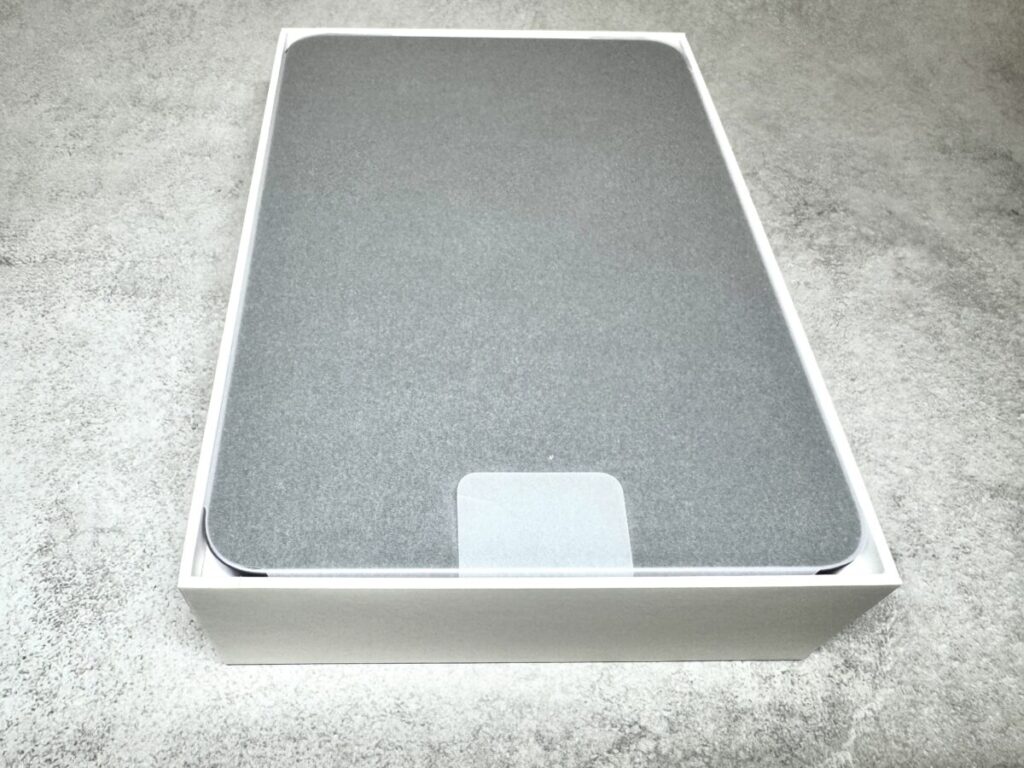iPad mini本体開封直後